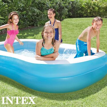 Сімейний басейн Intex Swim Center, розмір у надутому вигляді 203 см x 152 см x 48 см (57180NP)