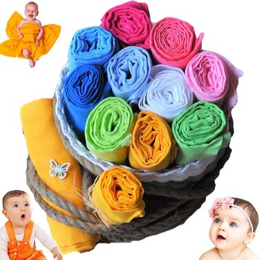 Муслінові пелюшки для відрижки дитячий подарунок для новонароджених - 80x80 см, подвійні ткані пелюшки з посиленою облямівкою I му