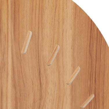 Лоток для документів Relaxdays, 6 відділень, DIN A4, ВxШxГ 27 x 34 x 27 см, для офісу та школи, офісний органайзер, МДФ, коричневий