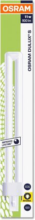 Енергозберігаюча лампа Osram Dulux S, цоколь G23, 11 Вт, теплий білий - 2700K