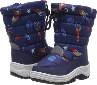 Дитячі зимові черевики-снігоступи Playshoes унісекс 32/33 EU Space