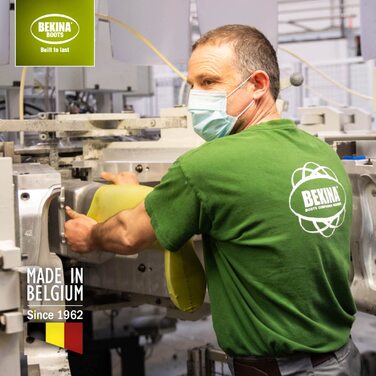 Легкі водонепроникні захисні черевики Bekina Agrilite Steplite Easygrip S5 для чоловіків та жінок, сталевий носок та сталева підошва, сільськогосподарські робочі черевики з нековзною підошвою, зелені, EU 41