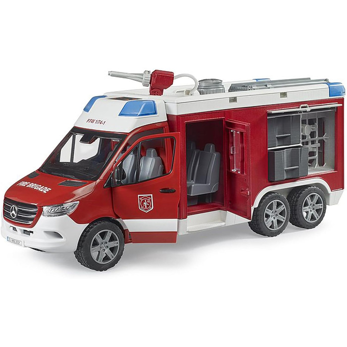 Пожежна машина bruder MB Sprinter червона 116