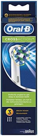 Електрична щітка Procter & Gamble Oral-B Crosse Action 3 шт.