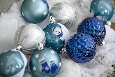 Різдвяні кульки 9 шт Valery Madelyn