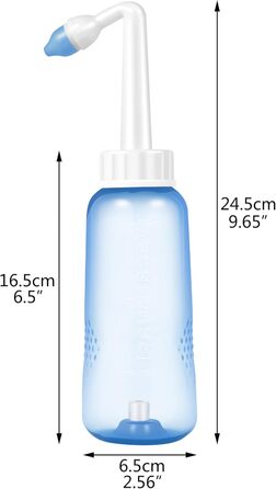 КРОІНГ - 40 шт. сіль 1 шт. промивання носа (300мл) - неті горщик, промивання носа промивання носа очищення носа, промивання носових пазух