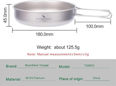 Кемпінгова сковорода 18 см Сковорода зі складною ручкою Ультралегкий дорожній посуд на 1 особу Посуд для пікніка Портативна тарілк
