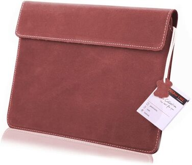 Шкіряний чохол для ноутбука MOELECTRONIX REAL підходить для Dell Latitude 5320 захисний шкіряний чохол Slim Tab з магнітним застіб