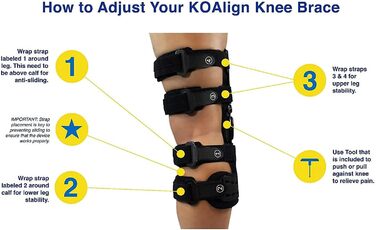 Пристрій для полегшення остеоартриту, регульований шарнірний колінний ортез, стабілізуючий колінний ортез, захист і відновлення для зменшення стресу, артриту, відновлення хрящів, захист суглобів