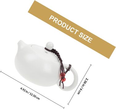 Набір для чаювання Supvox з кераміки для подорожей чайник Кун Фу, бамбуковий піднос та сумка для зберігання. Портативний набір для чаювання на відкритому повітрі для поціновувачів чаю.