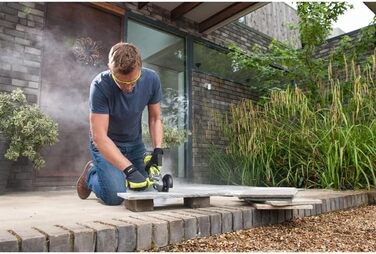 Акумуляторна кутова шліфувальна машина Ryobi R18AG7-140S