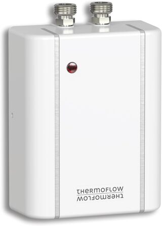 Проточний водонагрівач Thermoflow Elex 3,5 кВт 230 В невеликий безгерметичний радіатор гаряча вода до 25 C підключення G 3/8&39 2 л/хв