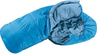 Дитячий спальний мішок Deuter Starlight кольору рифу та шиферу