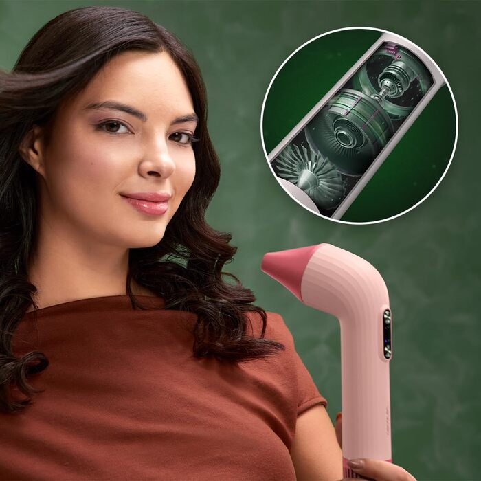 Фен для волосся Cecotec IoniCare Dry&Keratin Olive, 1200 Вт