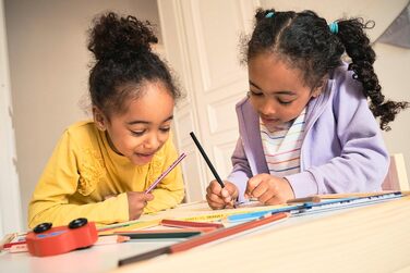 Трикутний кольоровий олівець - Товстий тріо - Коробка з 96 предметів