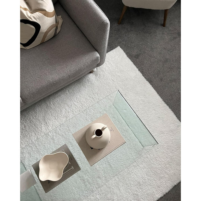 Мінімалістичний журнальний столик Beliani з прозорого скла Kendall