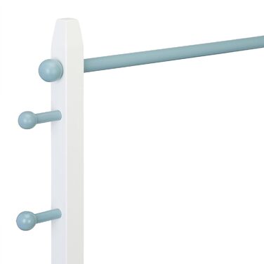 Кольорова вішалка для дитячого одягу, HBT 10730 см, 4 гачки, 2 полиці, вішалка для верхнього одягу, решітка для дитячої кімнати, д