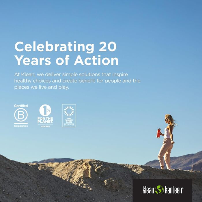 Термокухоль для кемпінгу Klean Kanteen, 340 мл, чорний