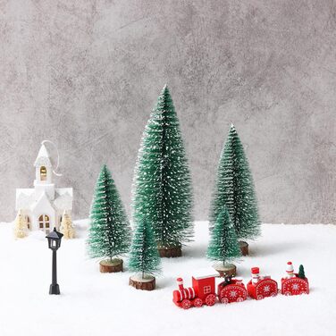 Штучні міні-різдвяні ялинки набір з 4 шт Dream Loom