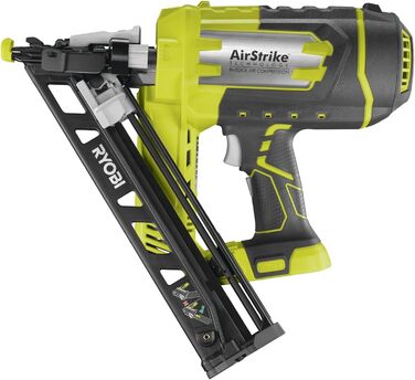 Акумуляторний цвяходер RYOBI 18 В ONE R15GN18-0 (тип цвяха 1,8 мм, ємність магазину 105 цвяхів, кут нахилу магазину 33-35, в компл