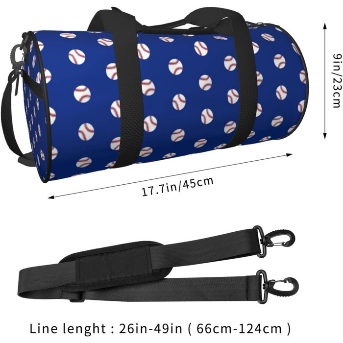 Синя спортивна дорожня сумка, сумка для бейсболу, спортивна сумка-рюкзак, ручна сумка для спорту