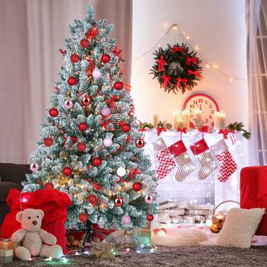 Штучна ялинка з ефектом сніга 160 см Homewit