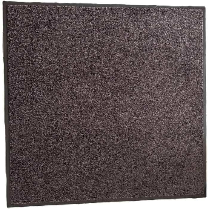 Килимок преміум-класу 9090 см сірого кольору брудозахисний килимок для внутрішніх та критих зовнішніх приміщень з нековзною підкладкою та вологопоглинальною структурою ідеально підходить для коридорів та дверних прорізів