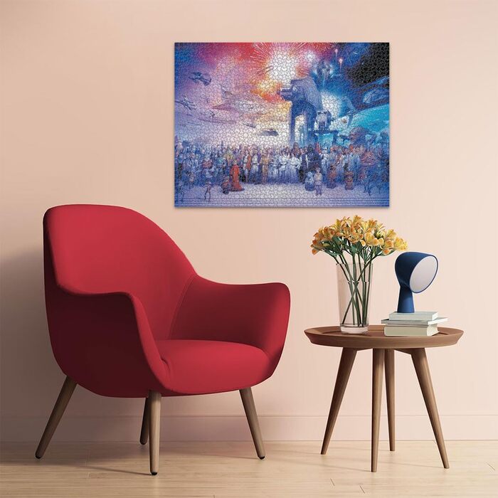 Пазл Ravensburger 16701 - Всесвіт &quotЗоряні війни&quot - 2000 елементів. Пазл &quotЗоряні війни&quot для дорослих і дітей від 14