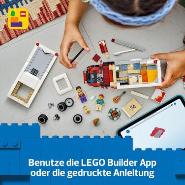 Конструктор LEGO City 60454, Дім на колесах для пригод, 385 деталей