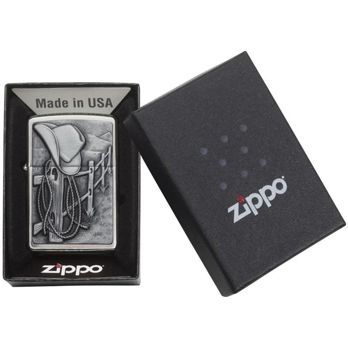 Запальничка  Zippo Матовий хром