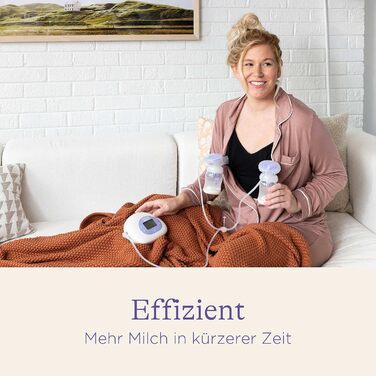 Електричний молоковідсмоктувач Lansinoh 2в1 - РК-дисплей з підсвічуванням - одно- чи двостороннє зціджування - індивідуальне регул