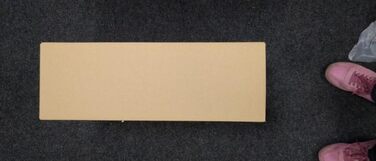 Ручна поклажа Christian Wippermann, 4 колеса, чорна з візерунком у смужку, валіза, візок, легка, кабіна, стандарт IATA, 55x35x23 см