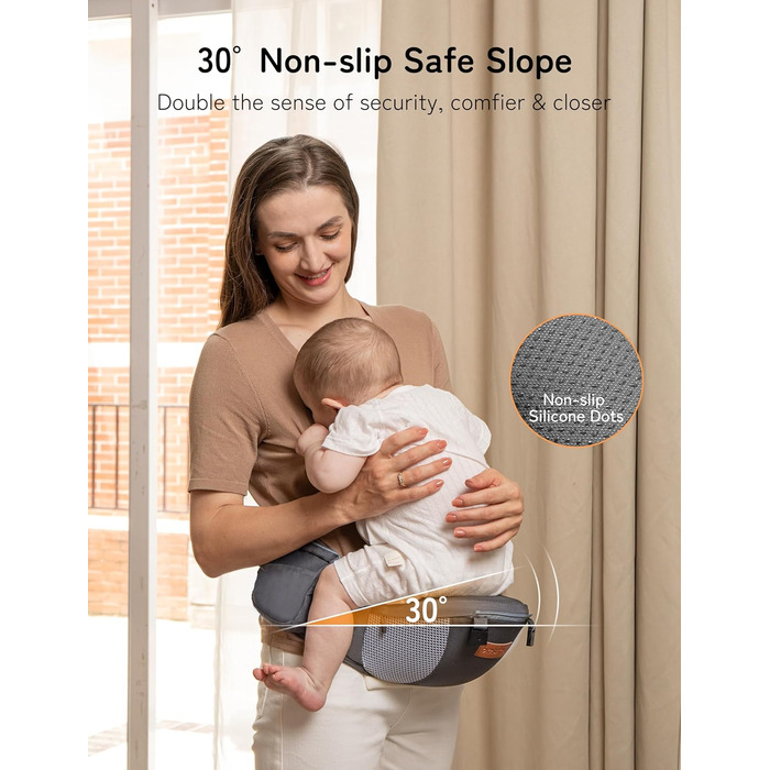 Переноска від 6 місяців besrey переноска вперед, сидіння на стегнах дитини, переноска, ремінь для перенесення, допомога для перене
