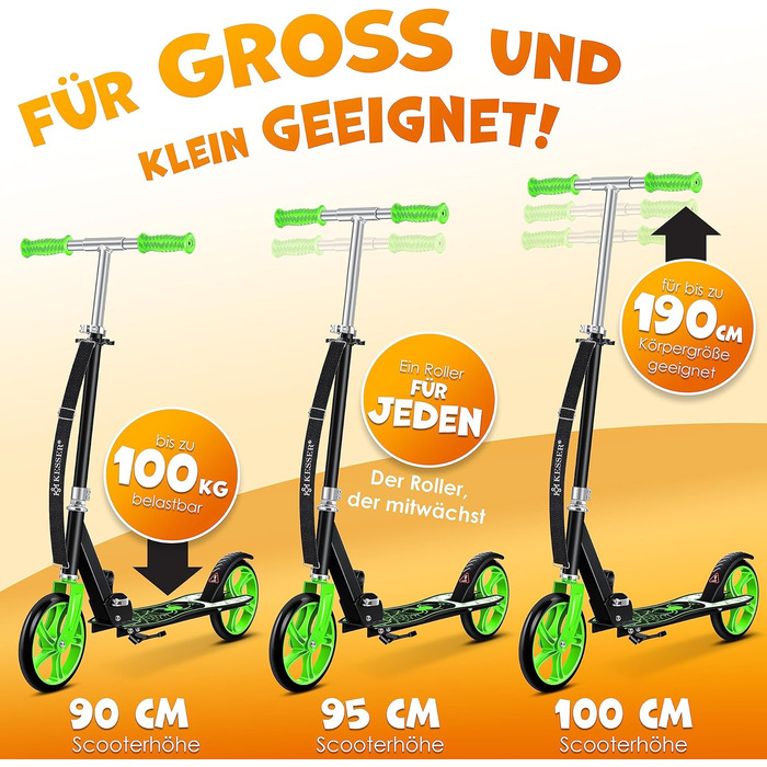 Самокат KESSER Самокат Дитячий самокат Самокат Міський самокат Самокат Kick самокат Самокат Kick самокат 1st Spider (зелений)