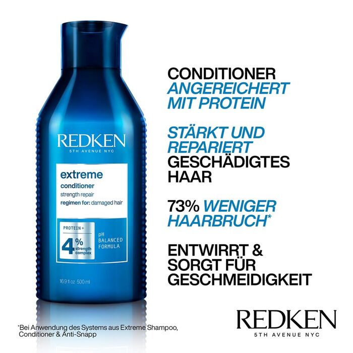 Кондиціонер Redken Extreme для пошкодженого волосся, 500 мл