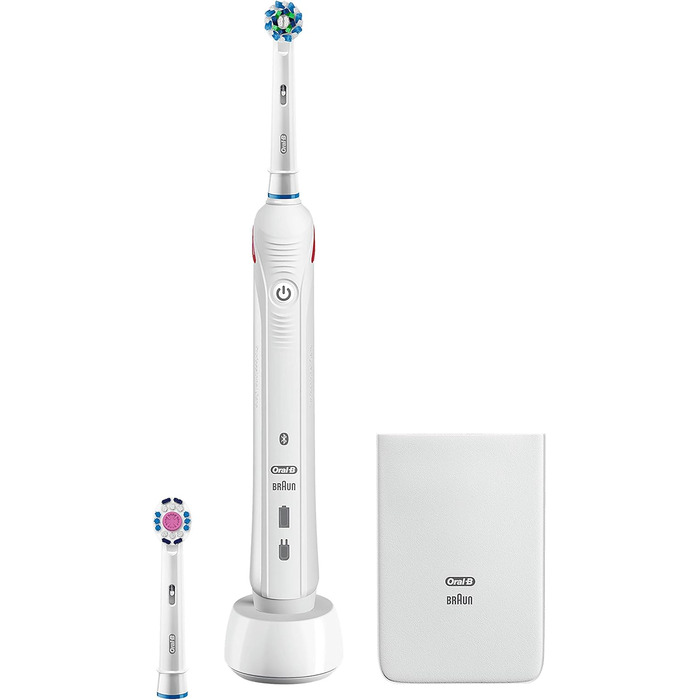 Електрична зубна щітка Oral-B Power Smart 4200W біла, 490 г