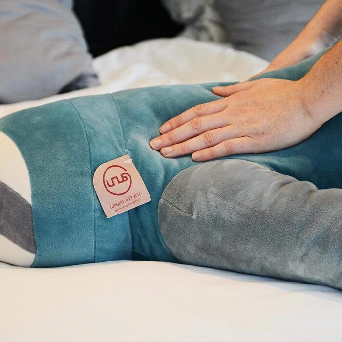 М'яка іграшка UNUS Лінивець 50 см, бірюзовий