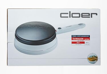 Акумуляторна для тонких млинців, 700 Вт, поверхня для випічки діаметром 18,5 см Одинарна, 677 Crpe-Maker -