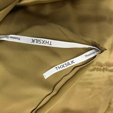 Комплект постільної білизни з 100 шовку THXSILK 4 шт. и, 2 підковдри 155 х 220 см і 2 наволочки 80 х 80 см, шовкова постільна біли