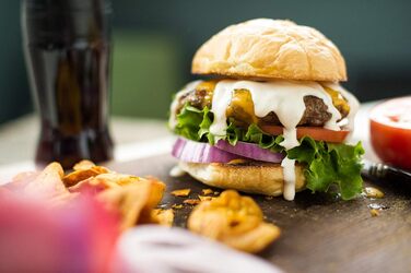 Розмір 24х17см - на 3 порції Compact Steel Red (для м'яса, риби та овочів, паніні та бутербродниці, зменшує до 42 жиру)25030-56 Компактний одинарний