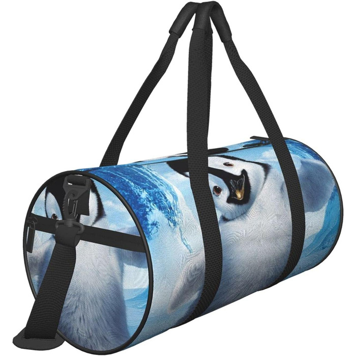 Сумка для подорожей Танцюючий Пінгвін, спортивна сумка для фітнесу, велика дорожня сумка, сумка на ніч/вихідні для чоловіків та жінок