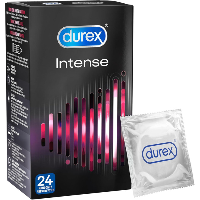 Презервативи Durex Intense Orgasmic, 24 шт