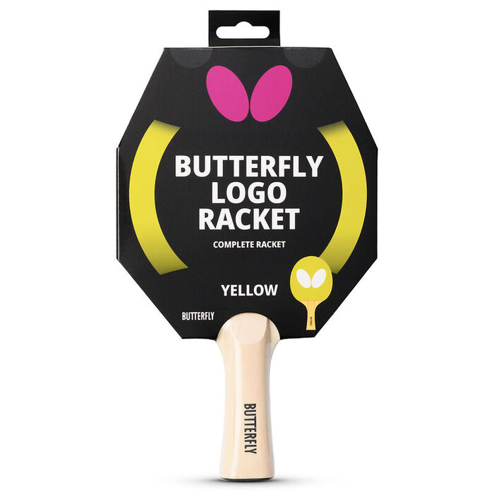 Ракетка для настільного тенісу Butterfly Logo Racket Yellow FL (6017873502)