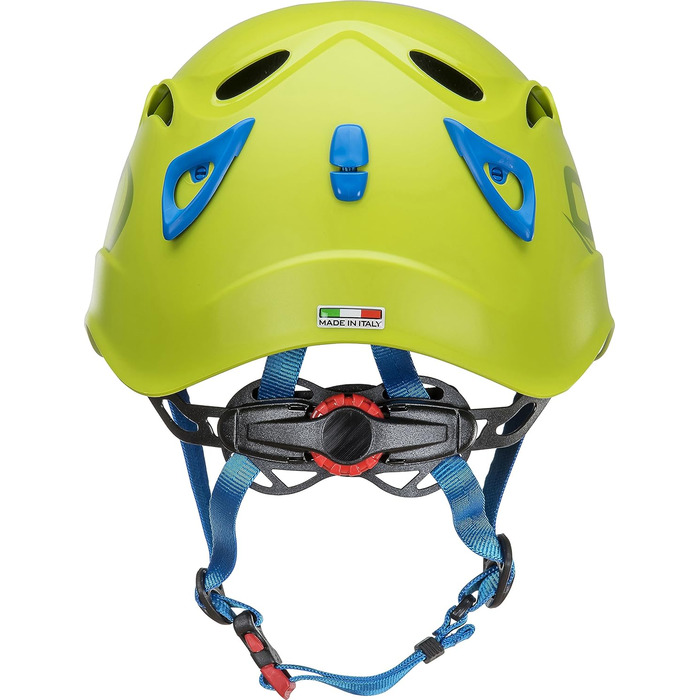 Шолом Climbing Technology Galaxy для дорослих, унісекс, регульований, 50-61 см, зелений/синій