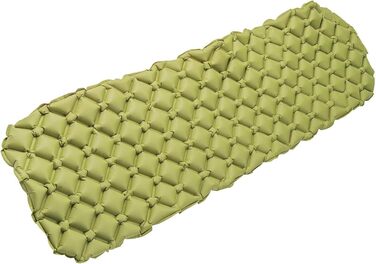 Надувний матрац Semptec Urban Survival Technology для кемпінгу надлегкий надувний матрац для вулиці з мішком, швидке надування, зелений (килимок для сну, кемпінговий килимок, надувний пляжний килимок)