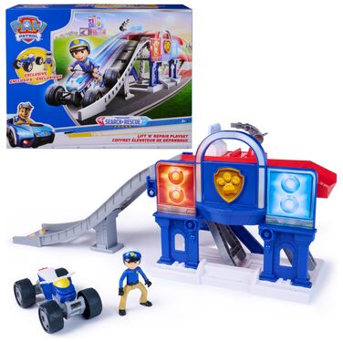 Ігровий набір PAW Patrol Пошуково-рятувальний підйомник та ремонтна майстерня, від 3 років