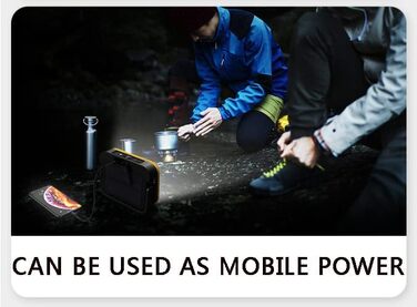 Портативний світлодіодний робочий ліхтар, водонепроникний сонячний ліхтар 1200 люмен з трьома рівнями яскравості, що перезаряджається через USB, ідеально підходить для гриля на вулиці, намету, патіо та саду, зелений