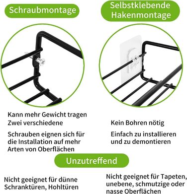 Елементна дерев&39яна підставка для спецій, не потребує свердління, підвісна, з 12 банками для спецій, органайзером для спецій, підставкою для спецій та настінною кухонною полицею (2986 см), дерев&39яна підставка для спецій C.12, 2-