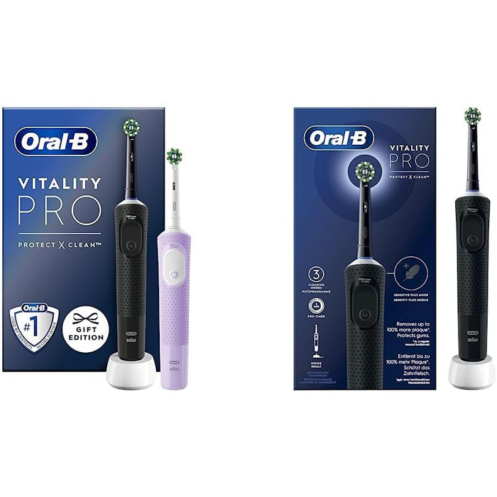 Електрична зубна щітка Oral-B Vitality Pro та електрична зубна щітка Vitality Pro