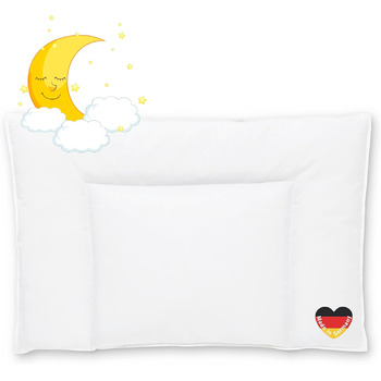 Дитяча подушка Koru Kids 40x60 см - 100 бавовна - дитяча подушка - прання при 60 градусах - дитяча подушка - Oeko-Tex - дитяча под